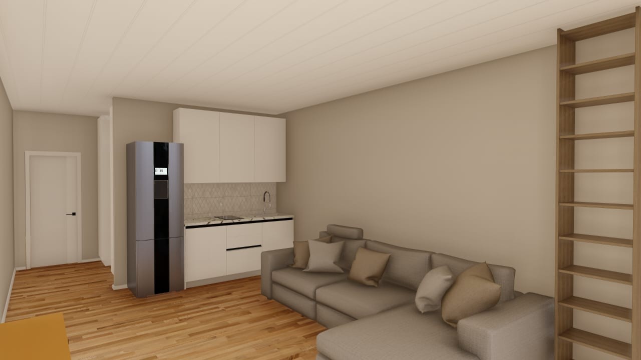 Интерьер одной из квартир