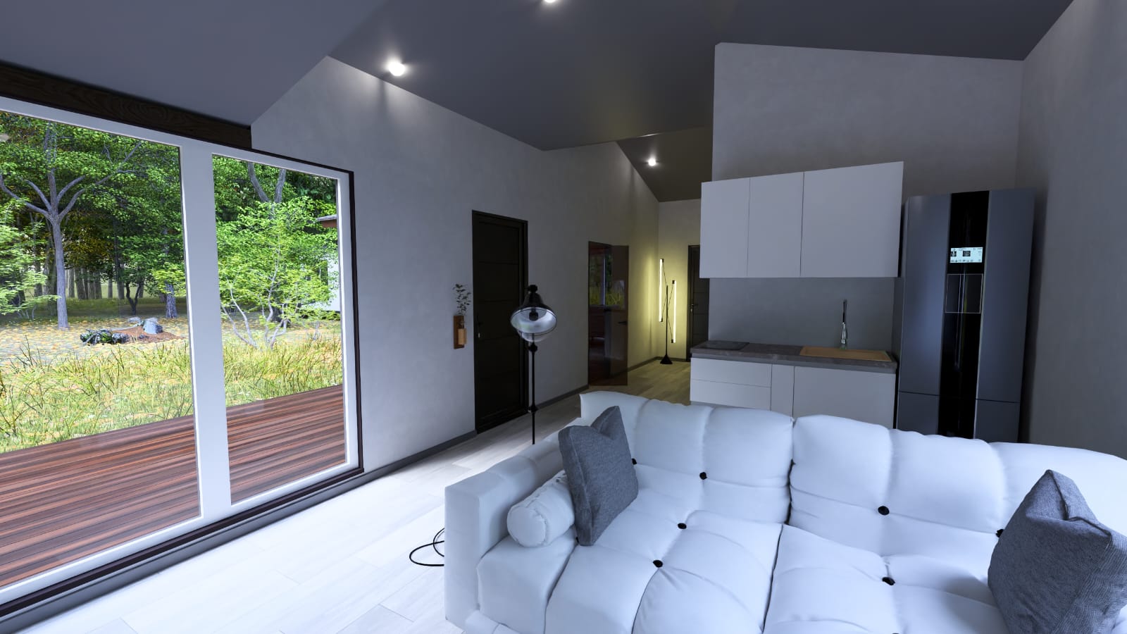 Баня с комнатой отдыха