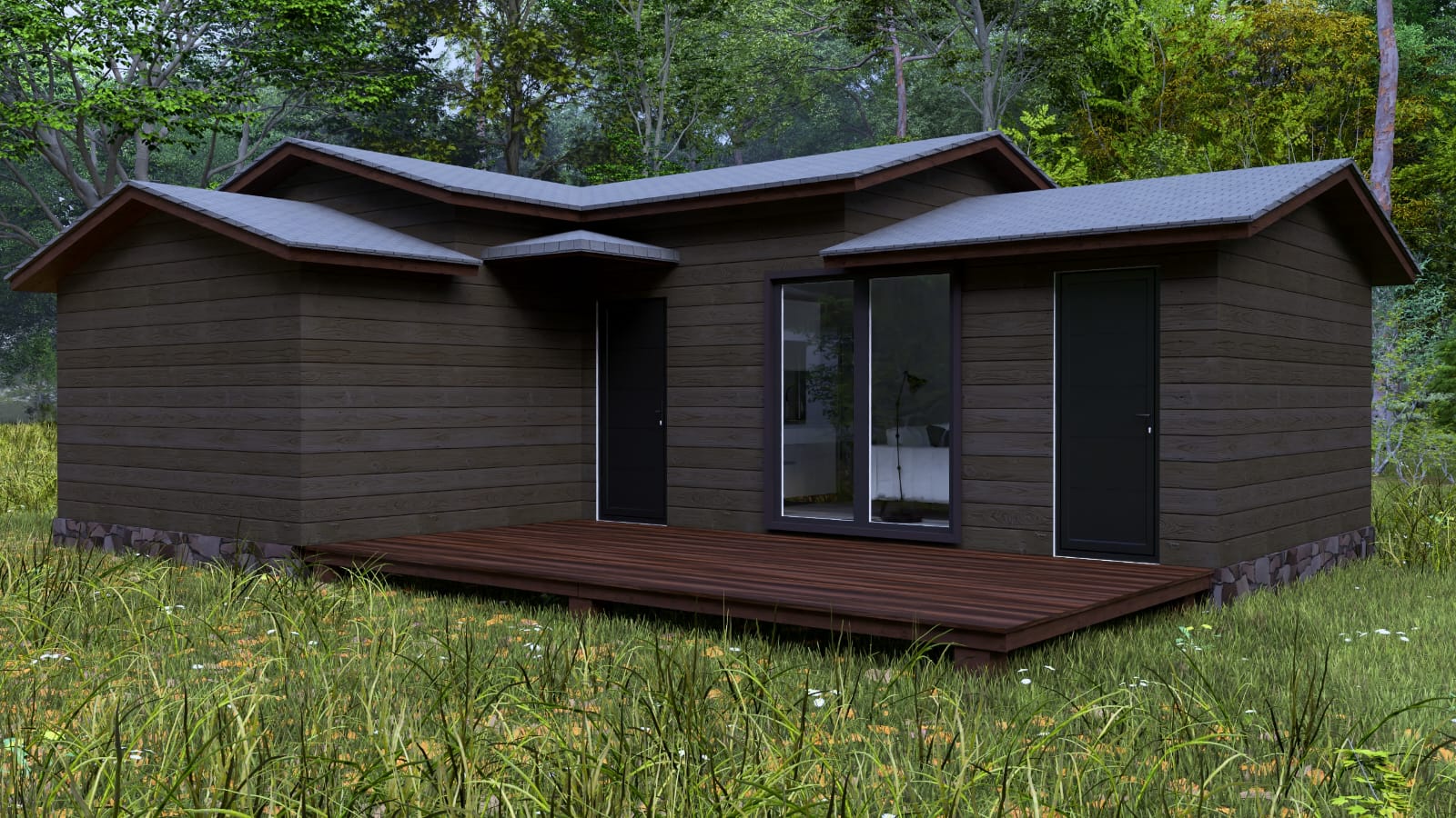 Баня с комнатой отдыха