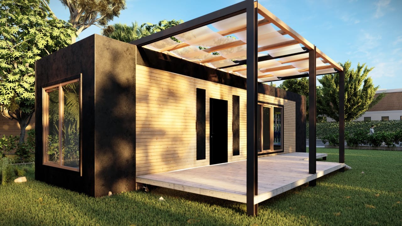 Дом 36м² с террасой