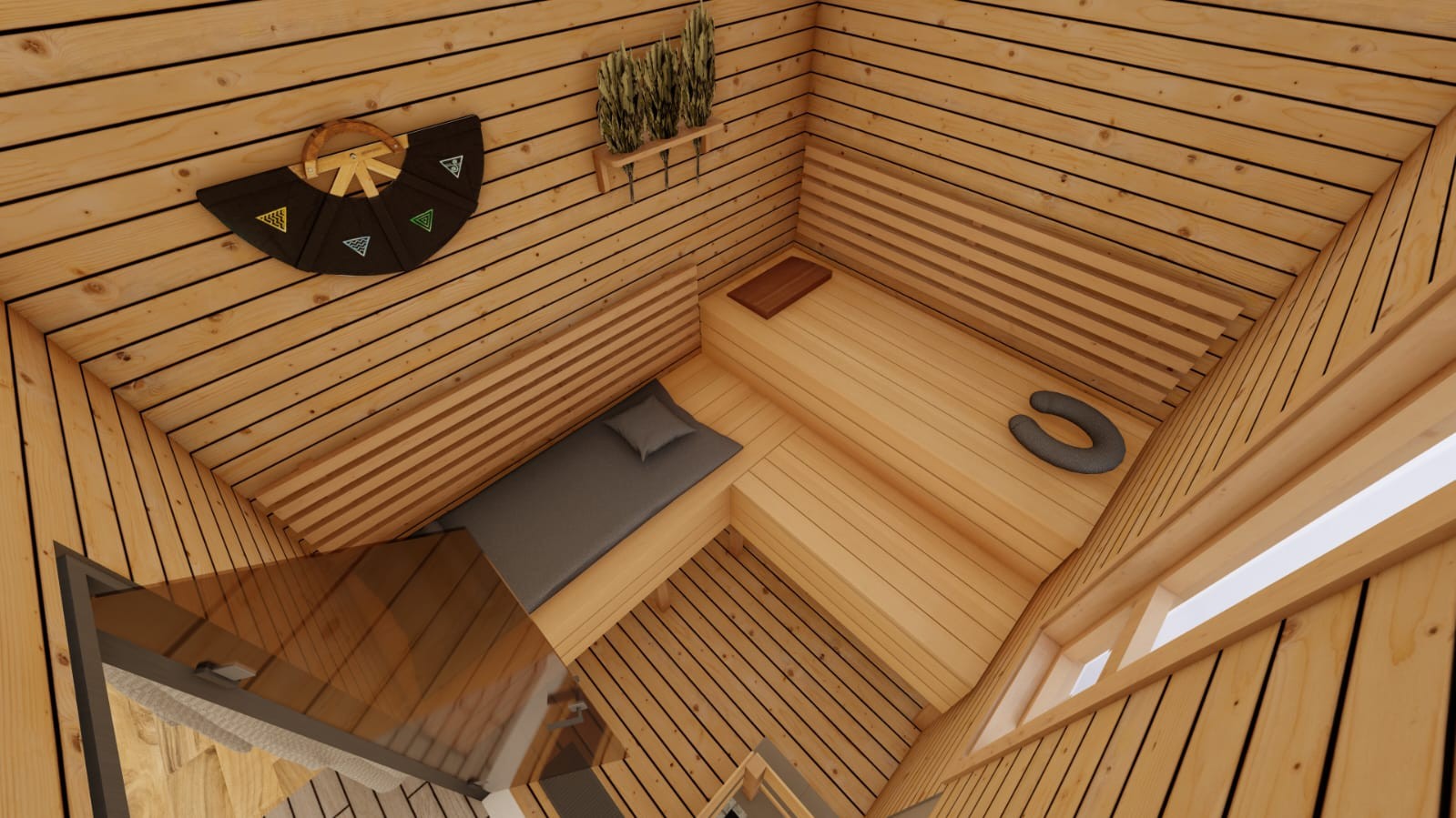 Домик с сауной