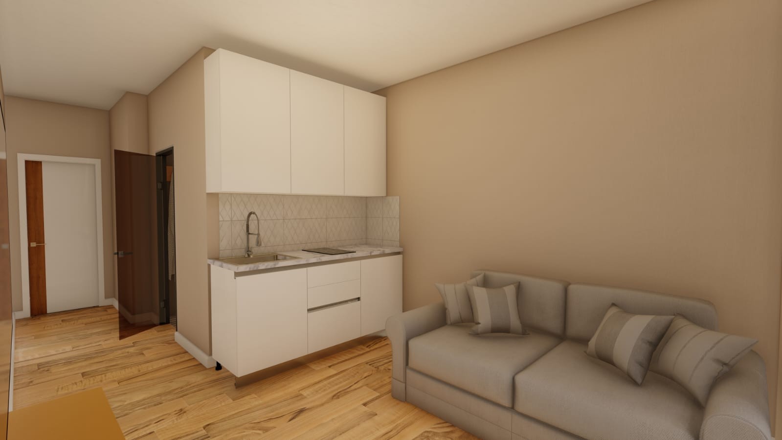 Домик с сауной