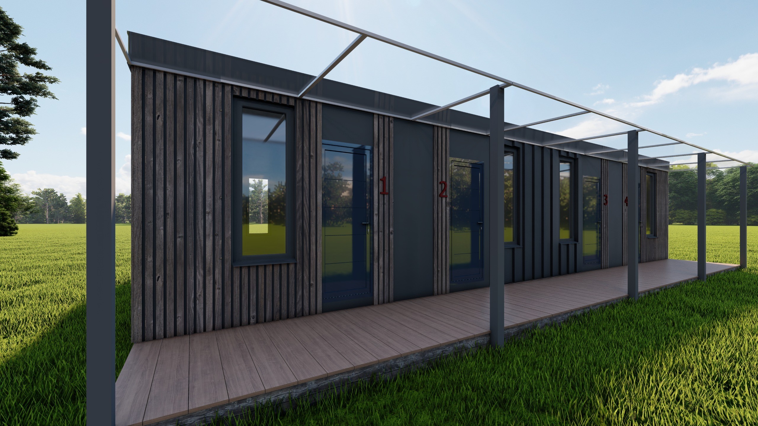 Гостиница на 4 номера