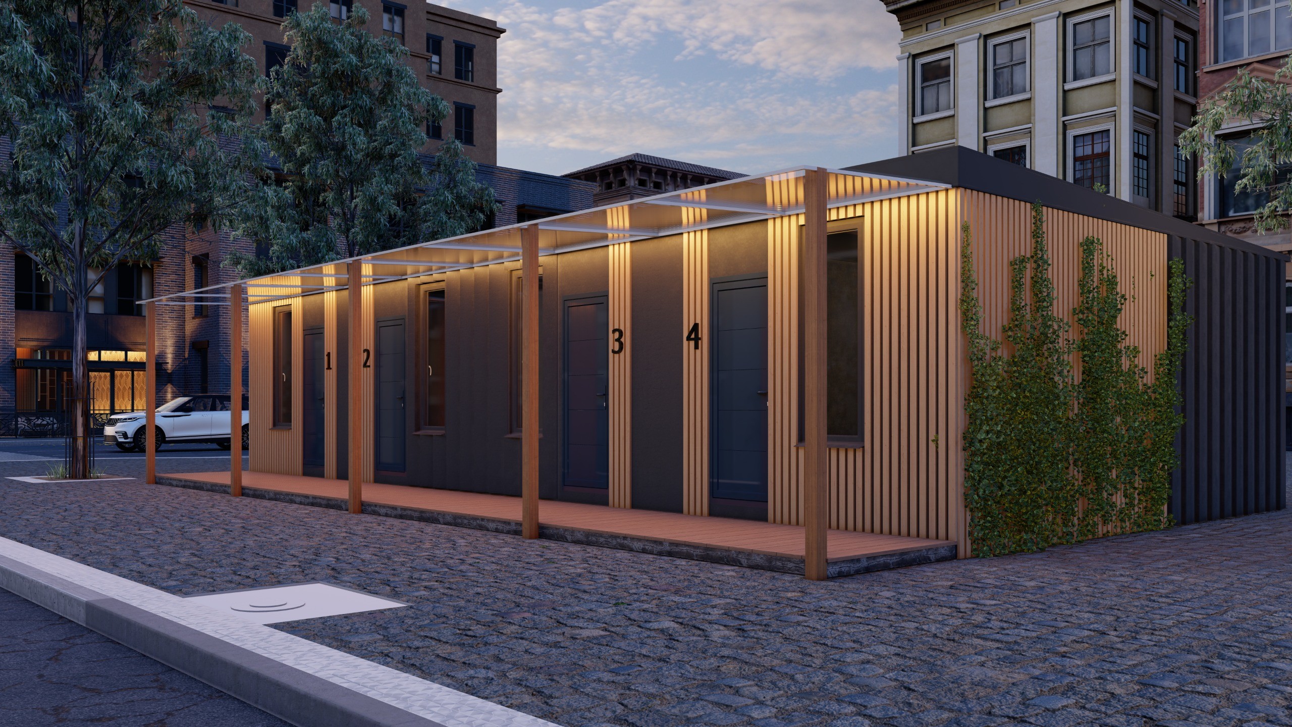 Гостиница на 4 номера