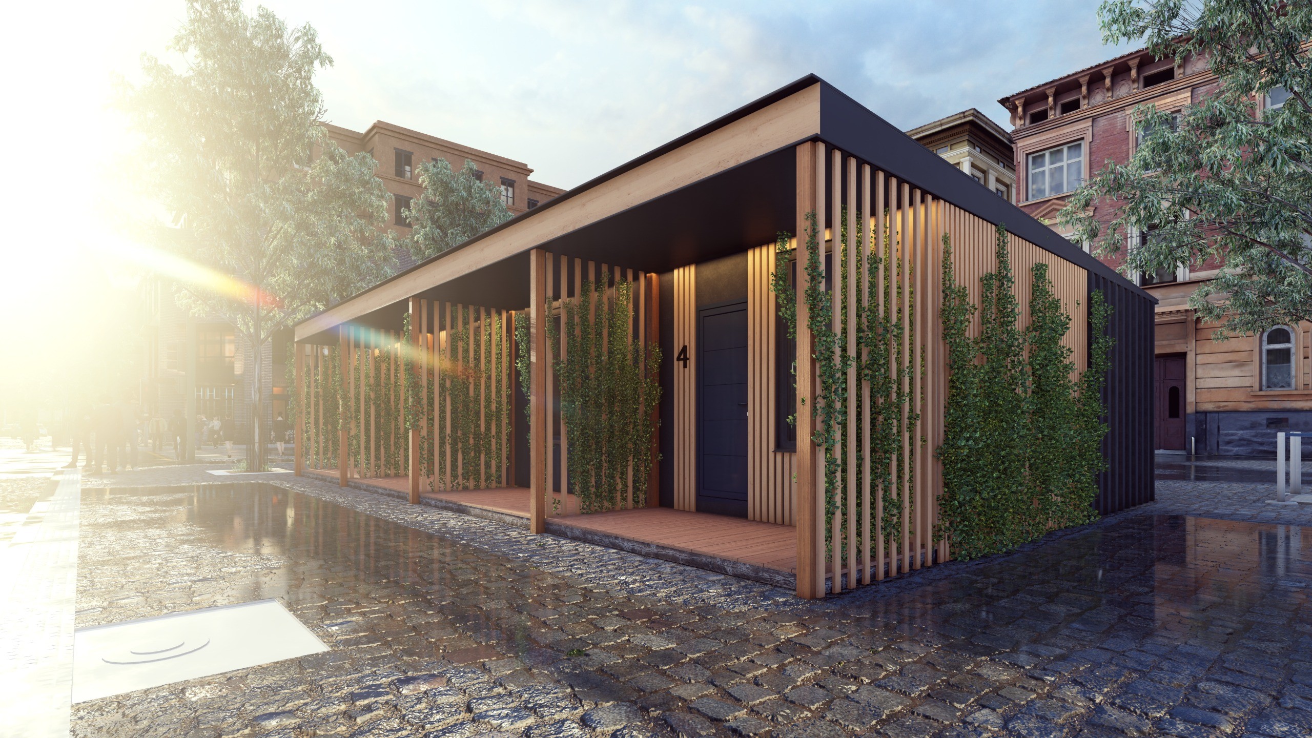 Гостиница на 4 номера