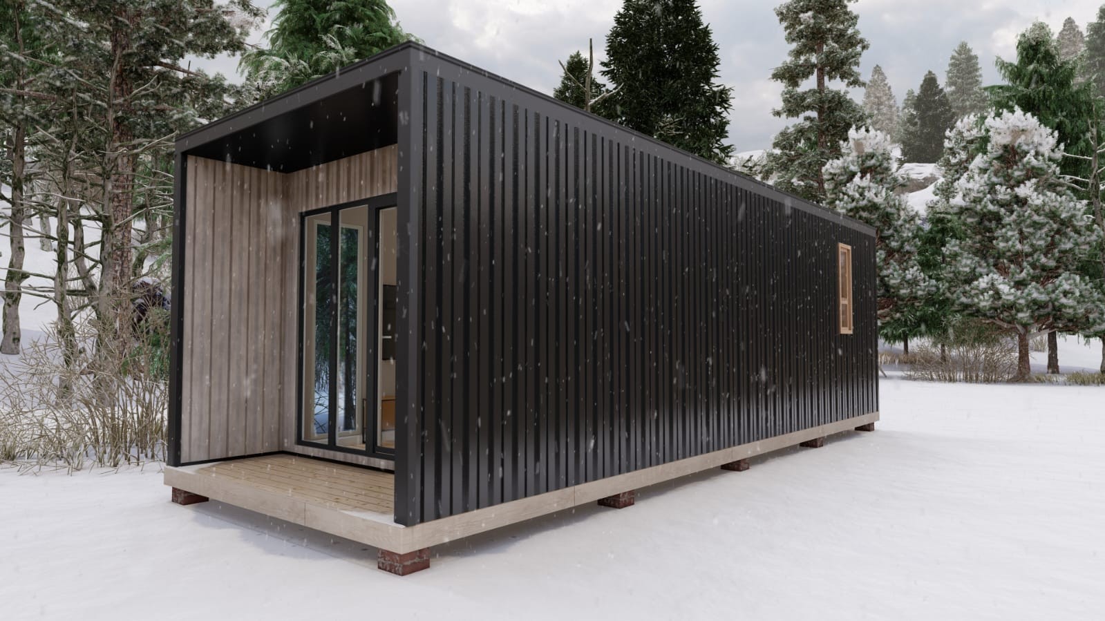 Домик с сауной